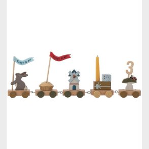 Bloomingville Fdselsdagstog - Alfi - Brun - MDF