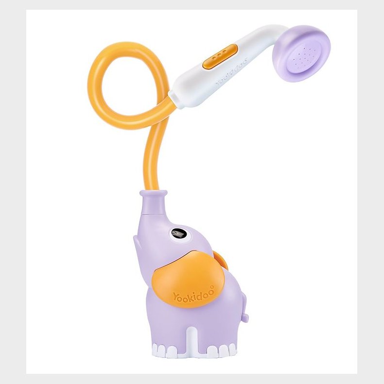 Yookidoo Badelegetj - Elephant Baby Shower - Lilla