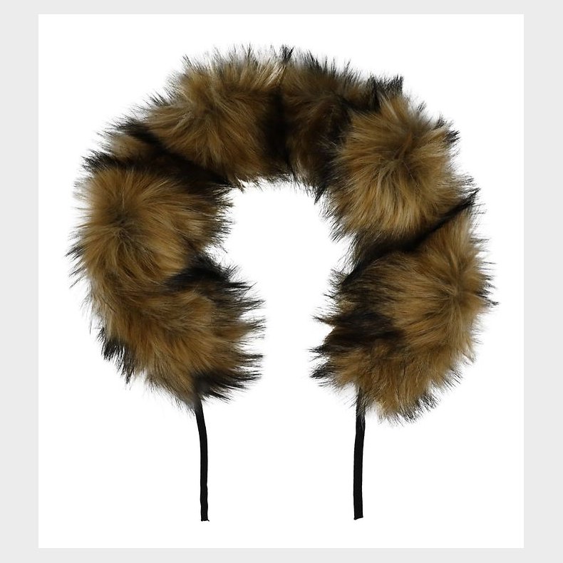 KongWalther Barnevogns Pels Kant - Brun