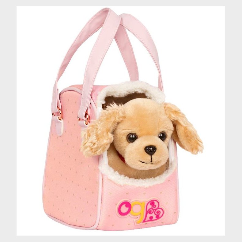 Our Generation Dukketilbehr - Cockerspaniel I Taske