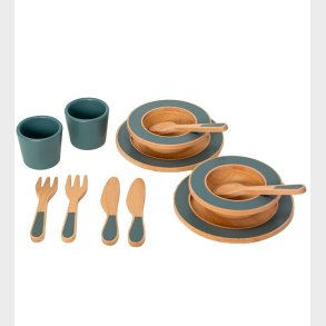 MaMaMeMo Spisestel - Tr - Emerald Green