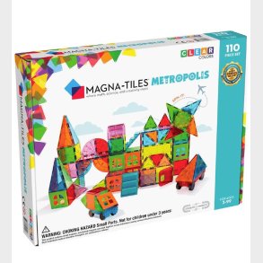 Magna-Tiles Magnetst - 110 Dele - Metropolis