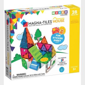 Magna-Tiles Magnetst - 28 Dele - Hus