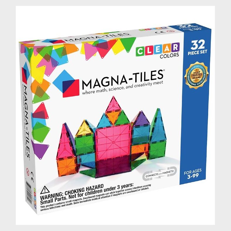 Magna-Tiles Magnetst - 32 Dele