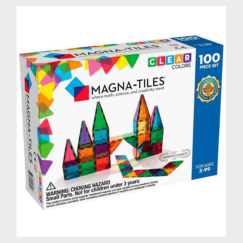 Magna-Tiles Magnetst - 100 Dele