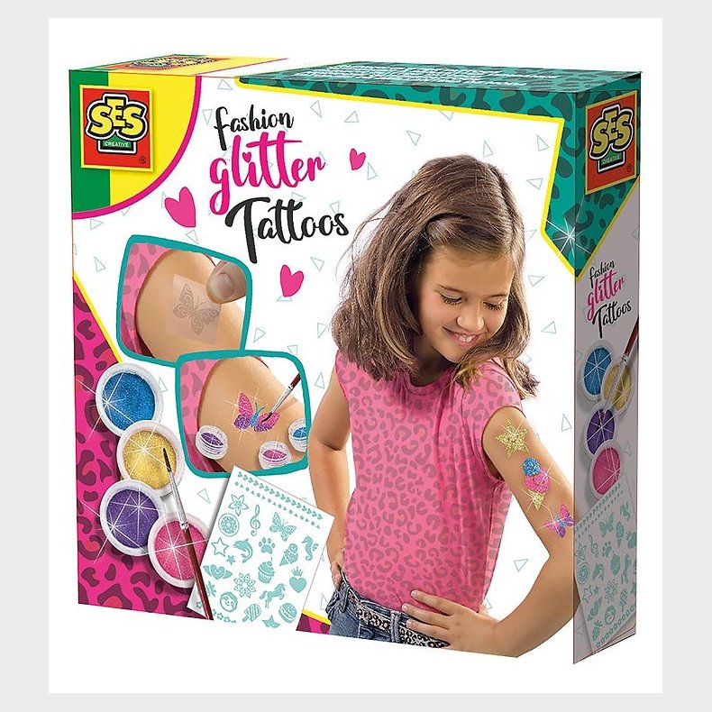 SES Creative Tatoveringer - Fashion Glitter