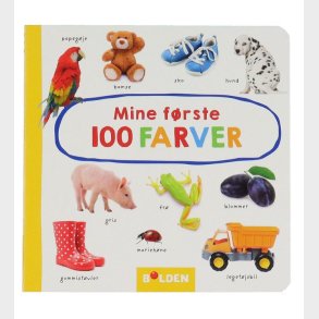 Forlaget Bolden Bog - Mine Frste 100 Farver - Dansk