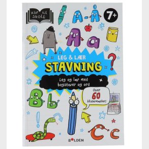Forlaget Bolden Aktivitetsbog - Leg og Lr: Stavning - Dansk