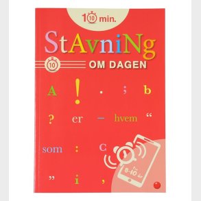 Forlaget Bolden Aktivitetsbog - 10 Minutter Stavning Om Dagen