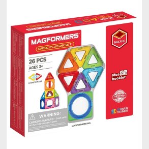 Magformers Magnetst - Basic Plus - 26 Dele