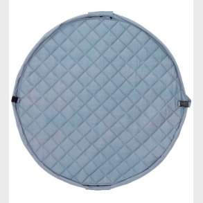 Play&Go Legetjstppe - 120 - Soft Organic - Dusty Blue