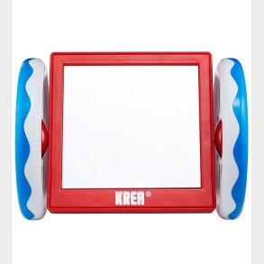 Krea Rullespejl - Rd/Hvid/Bl