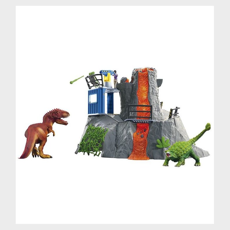 Schleich Dinosaurs - Stor Vulkansk Ekspedition 42564