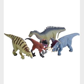 Wild Republic Pose m. Figur - 4 stk. - Dinosaur