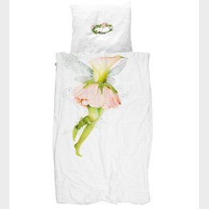 Snurk Sengetj - Junior - Hvid m. Fe