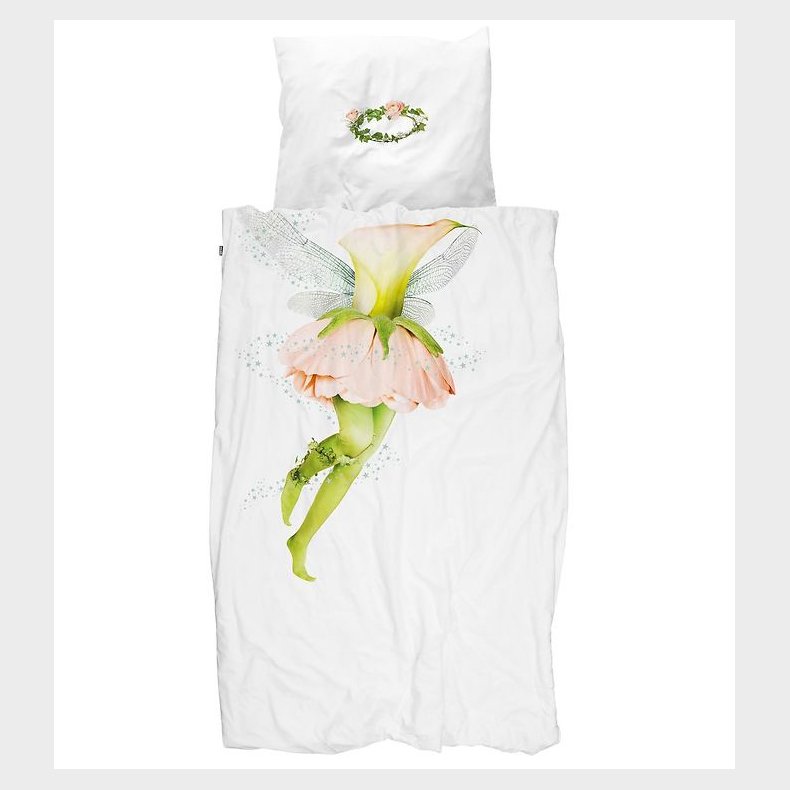 Snurk Sengetj - Junior - Hvid m. Fe