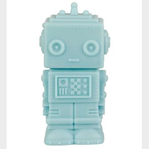 A Little Lovely Company Lampe - 14 cm - Robot - Smoky Blue