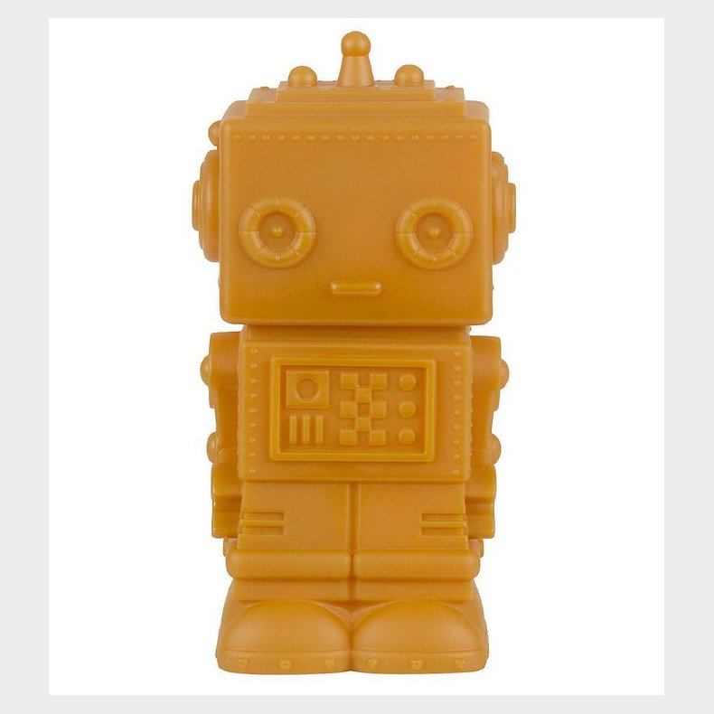 A Little Lovely Company Lampe - 14 cm - Robot - Aztec Gold