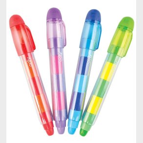 Ooly Farvekridt - Pres To Chango - 4 Stk - Multifarvet