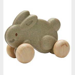 PlanToys Kanin m. Hjul - Tr - Gr