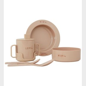 Design Letters Spisest - Tritan - 5 dele - Mini Favourite - Bei
