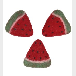 Papoose Legemad - 3 stk. - Uld - Vandmelon