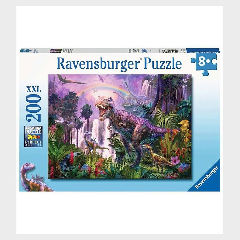 Ravensburger Puslespil - 200 Brikker - Dinosaur Land