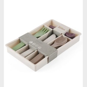 Dantoy Bestikkasse - Green Garden - 17 Dele