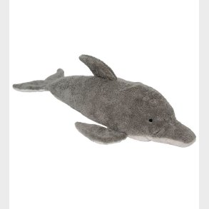 Senger Naturwelt Varmepude - Stor - 66 cm - Delfin - Gr/Hvid