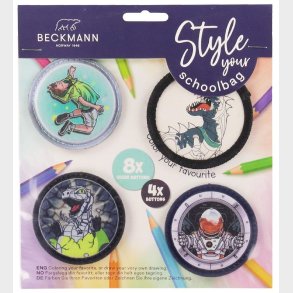 Beckmann Velcromrker - Sort