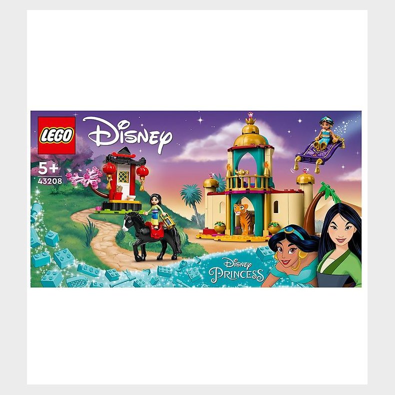 LEGO Disney Princess - Jasmin Og Mulans Eventyr 43208 - 176 Del