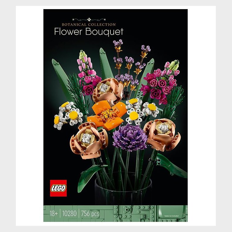 LEGO Icons - Blomsterbuket 10280 - 756 Dele