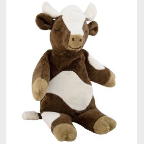 Senger Naturwelt Varmepude - Lille - 33 cm - Ko - Brun/Hvid