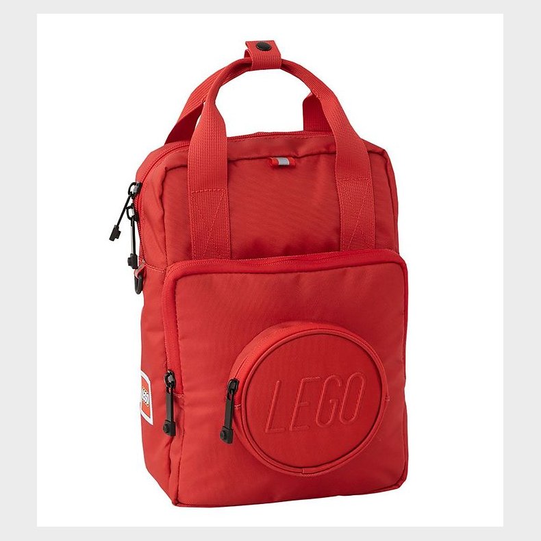 LEGO Rygsk - Brick 1x1 - Bright Red