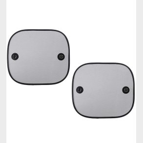 BabyDan Solskrm til Bil - 2-pak - Sort