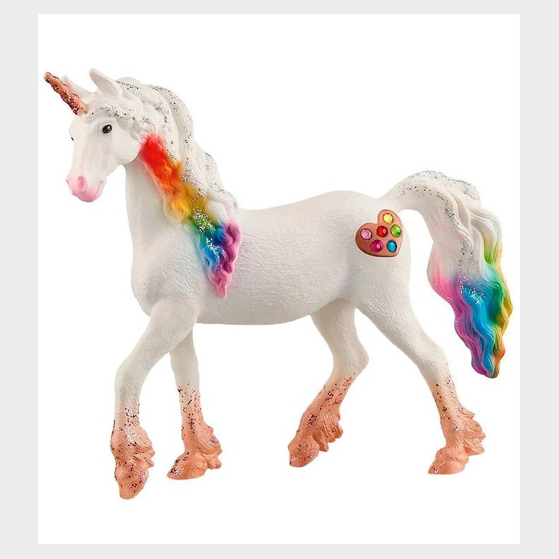 Schleich Bayala - Regnbueenhjrning Hingst - H: 11,5 cm 70725