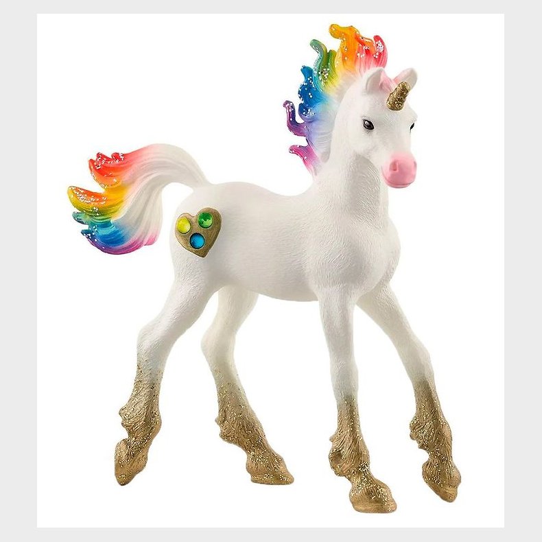 Schleich Bayala - Regnbueenhjrning Fl - H: 9,4 cm 70727
