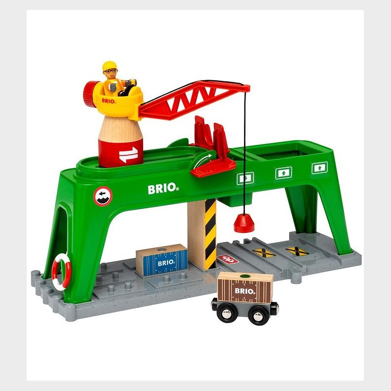 BRIO Legetj - Containerkran 33996