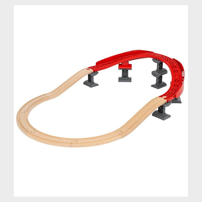 BRIO World Buede, Hvede Skinner - 17 Dele - Tr 33995