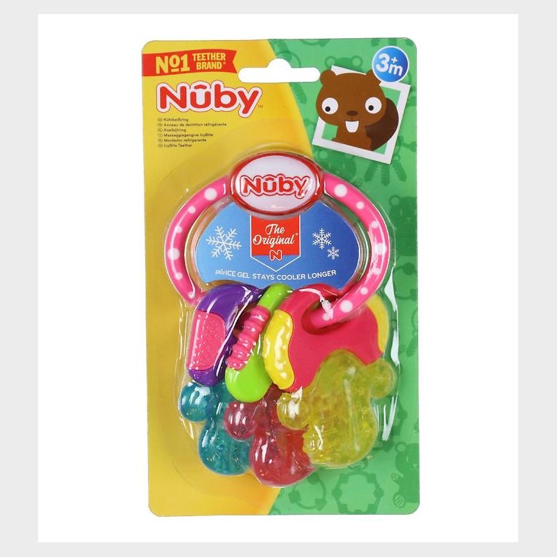 Nuby Bidering - Pink