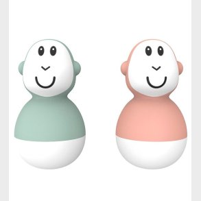 Matchstick Monkey Badelegetj - Wobblers - Green/pink