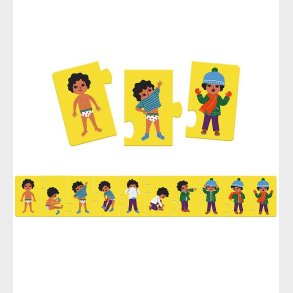 Djeco Puslespil - 10 stk - Jeg Gr Mig Klar