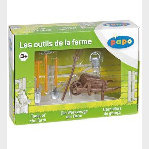 Papo Trillebr m. Tilbehr - 6 Dele