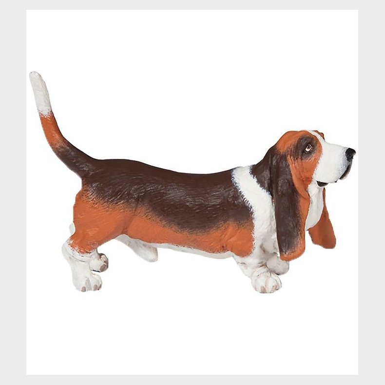 Papo Basset Hund - L: 4 cm