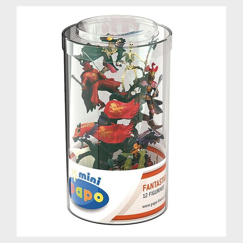 Papo Mini Figurer - 12 stk. - Riddere