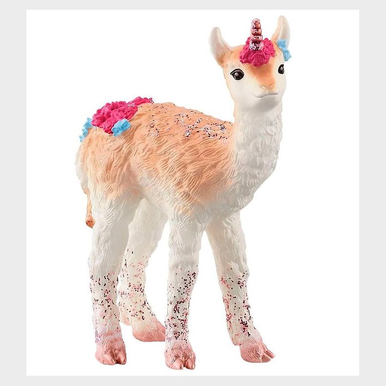 Schleich Bayala - Lama Enhjrning - H: 10,7 cm 70743