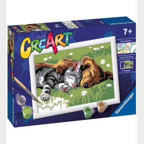 Ravensburger CreArt Malest - Sleeping Cats And Dogs