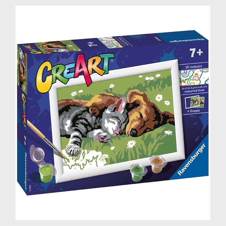 Ravensburger CreArt Malest - Sleeping Cats And Dogs