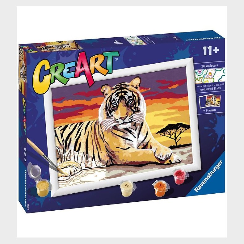 Ravensburger CreArt Malest - Majestic Tiger