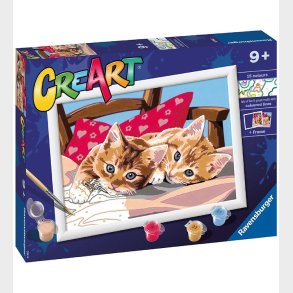 Ravensburger CreArt Malest - Two Cuddly Cats